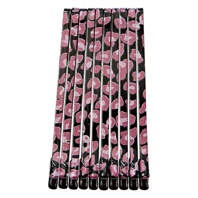 Metagrip Prints Bobby Pins Black and Pink 10 Count