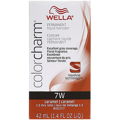 Wella Color Charm Liquid Haircolor 7W Caramel 1.4 oz