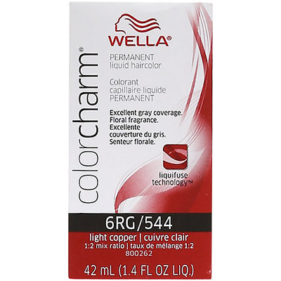 Wella Color Charm Liquid Permanent Hair Color #6RG/544