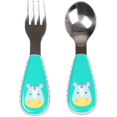 Skip Hop Zoo Zoo Utensils - Unicorn - 1 ct.