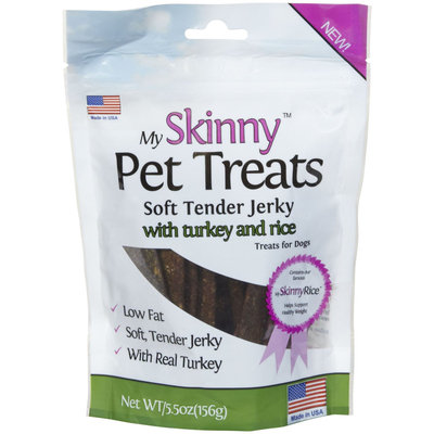 My Skinny Pet Turkey & Rice Jerky Treats - 5.5oz