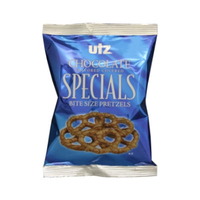 Utz Chocolate Flavored Covered Bite Size Pretzels