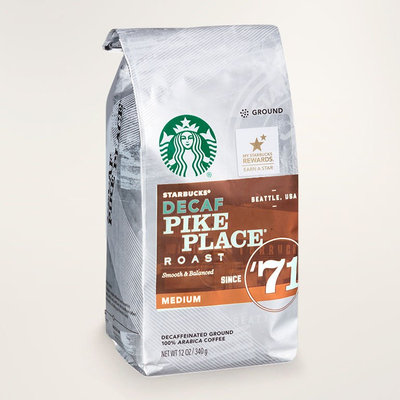 STARBUCKS® Decaf Pike Place® Roast Smooth & Balanced Ground