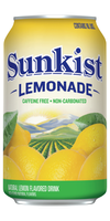 Sunkist Lemonade Caffeine Free Non Carbonated Soda