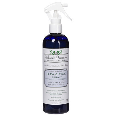 Richards Organics Richard's Organics Natural Flea & Tick Spray - 12 oz