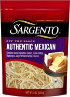 Sargento® Shredded Authentic Mexican Cheese