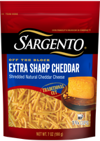 Sargento® Shredded Sharp Cheddar Cheese - Fine Cut