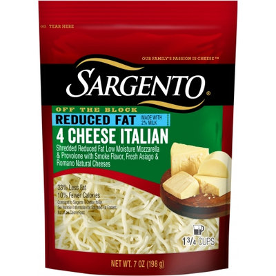 Sargento® Shredded Reduced Fat 4 Cheese Italian