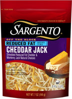 Sargento® Shredded Reduced Fat Cheddar Jack Cheese