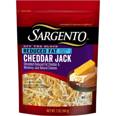Sargento® Shredded Reduced Fat Cheddar Jack Cheese