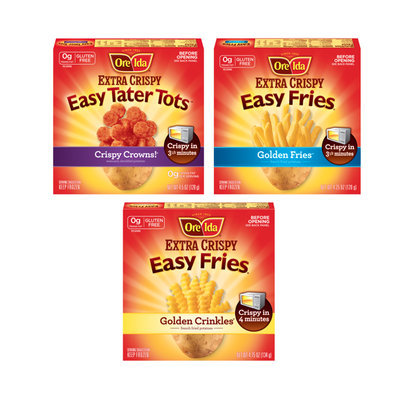 ida ore fries easy crispy extra tots tater