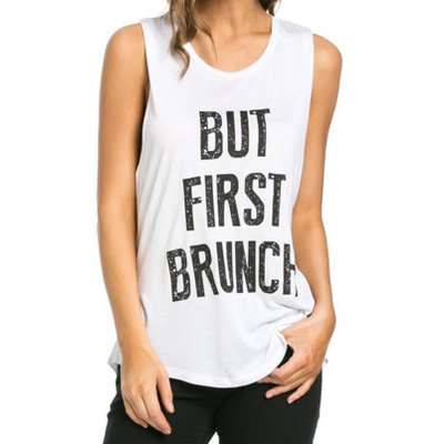 Soho Glam Brunch First Muscle Tank Top
