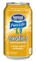 Nestlé® Pure Life® Exotics™ Mango Peach Pineapple Sparkling Water