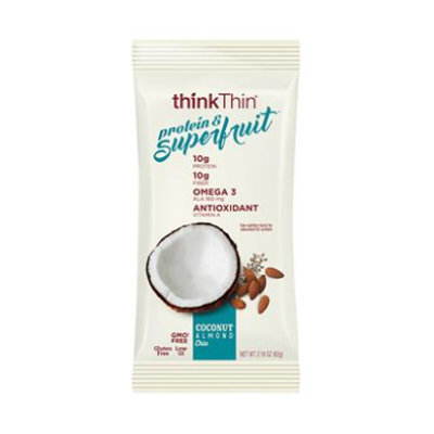ThinkThin Protein & Superfruit Coconut Almond Chia Bar
