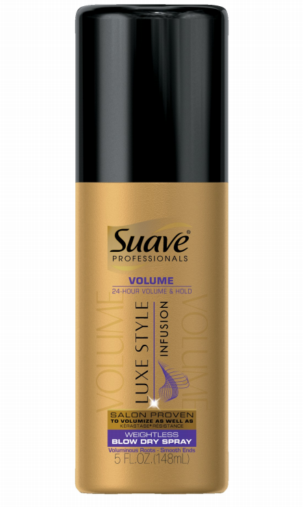 Suave® Professionals Luxe Style Infusion Volumizing Weightless Blow Dry Spray