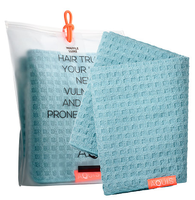 AQUIS Waffle Luxe Hair Towel