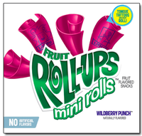 Fruit Roll-Ups™ Mini Rolls Wildberry Punch Fruit Flavored Snacks