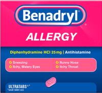 BENADRYL® Allergy ULTRATAB® Tablets