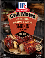 McCormick® Grill Mates® Smokin Texas Slow and Low BBQ Rub