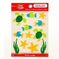 Betty Crocker™ Alphabet Assortment SeaLife Candy Card Decoration