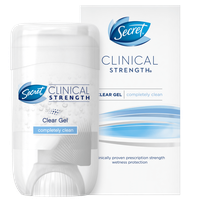 Secret® Clinical Strength Completely Clean Clear Gel Deodorant