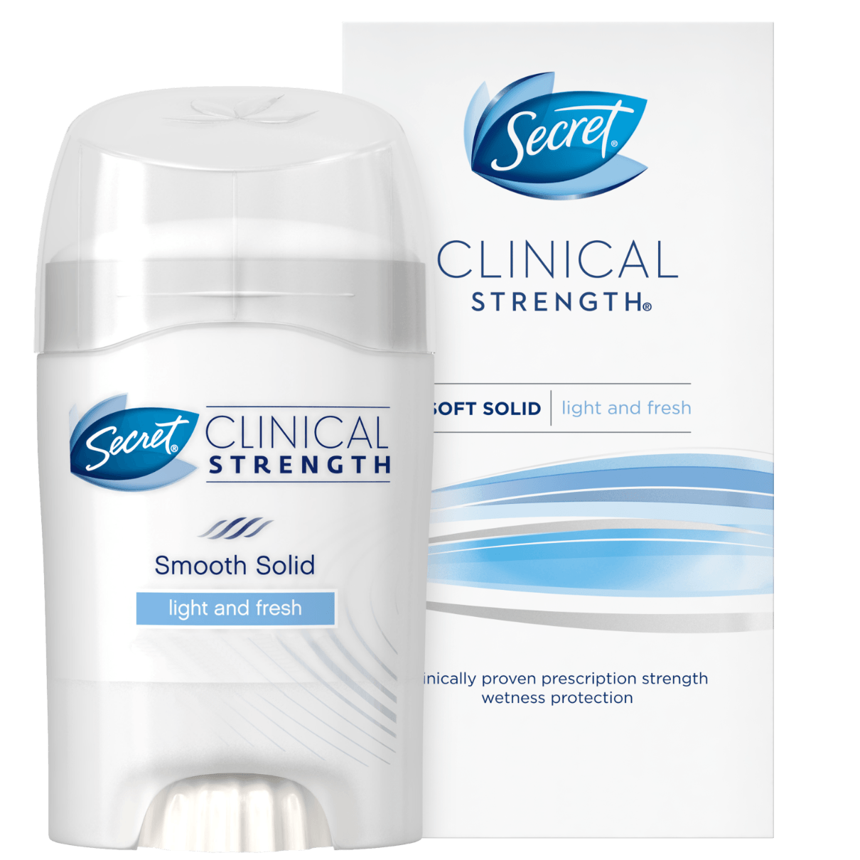 Secret® Clinical Strength Light and Fresh Soft Solid Deodorant