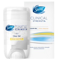 Secret® Clinical Strength Stress Response Clear Gel Deodorant