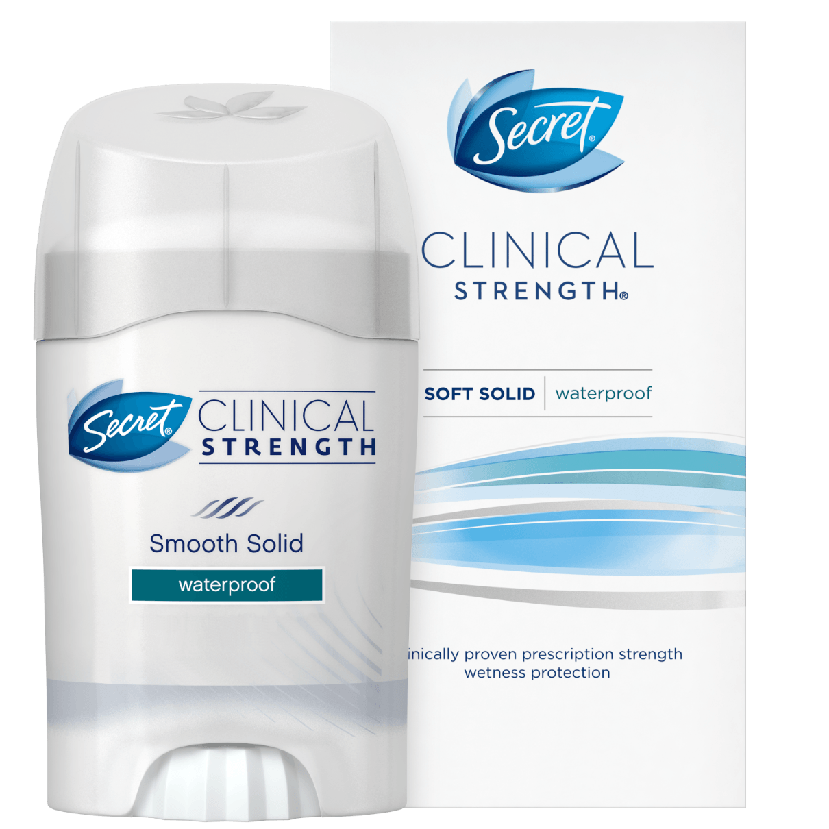 Secret® Clinical Strength Waterproof Soft Solid Deodorant