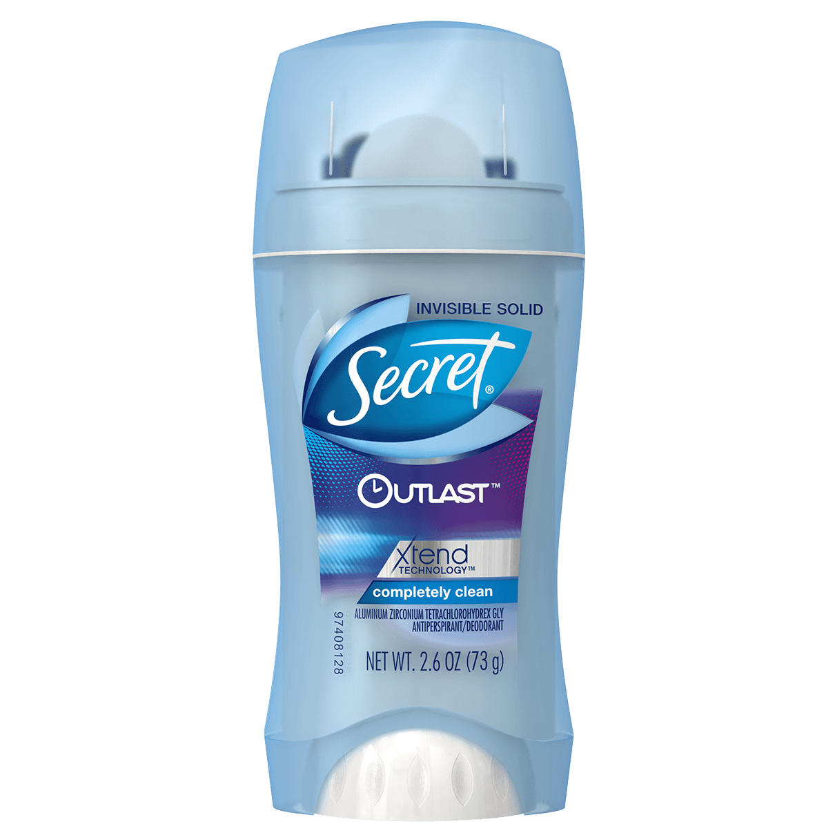 Secret® Outlast XTEND Completely Clean Invisible Solid Deodorant