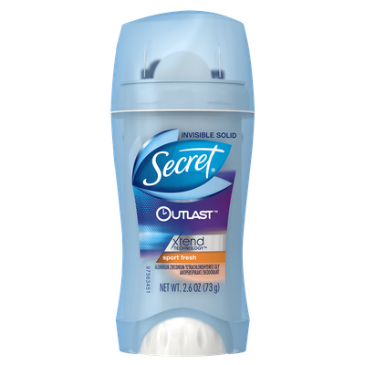 Secret® Outlast XTEND Sport Fresh Invisible Solid Deodorant