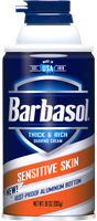 Barbasol® Sensitive Skin Thick & Rich Shaving Cream