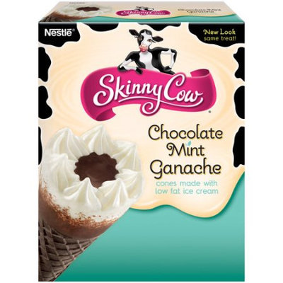 Skinny Cow Chocolate Mint Ganache Cones