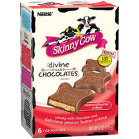 Skinny Cow Divine Filled Chocolates Candy Peanut Butter Creme