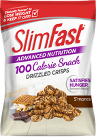 SlimFast Advanced Nutrition S'mores Swirl Drizzled Crisps