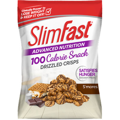 SlimFast Advanced Nutrition S'mores Swirl Drizzled Crisps