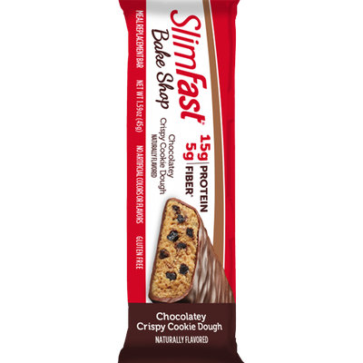 SlimFast Bake Shop Chocolatey Crispy Cookie Dough Bars