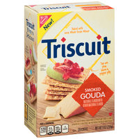 Nabisco Triscuit - Cracker - Baked Whole Grain Wheat Smoked Gouda