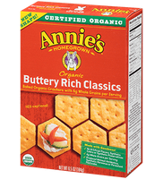Annie's® Homegrown Organic Buttery Rich Classics Crackers