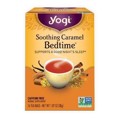 Yogi Tea Yogi Soothing Caramel Bedtime Herbal Supplement Tea Bags