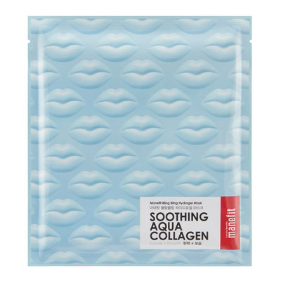Manefit Bling Bling Soothing Aqua Collagen Hydro Gel Mask