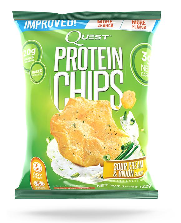 QUEST NUTRITION Sour Cream & Onion Protein Chips