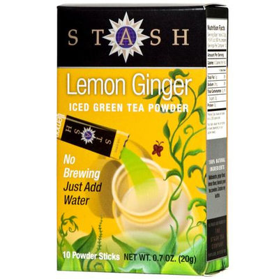 Stash Tea Lemon Ginger Green Iced Tea Powder