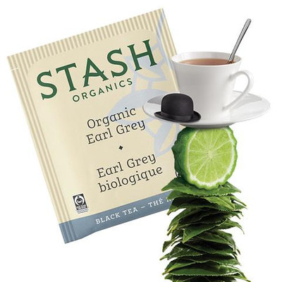Stash Tea Premium Organic Earl Grey Black Tea
