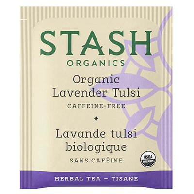 Stash Tea Organic Lavender Tulsi Herbal Tea