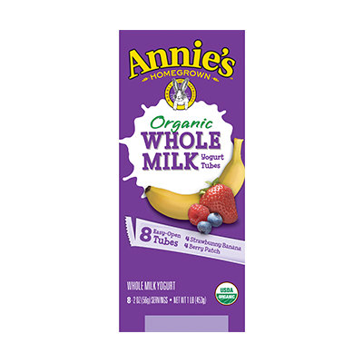 Annie's® Organic Berry Patch & Organic Strawberry Banana Yogurt Tubes