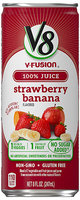 V8® V-Fusion 100% Strawberry Banana Vegetable & Fruit Juice