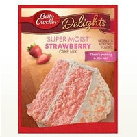 Betty Crocker™ Super Moist™ Delights Strawberry Cake Mix