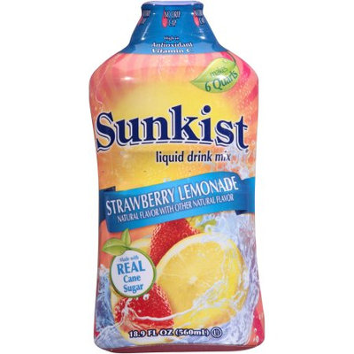 Sunkist Liquid Drink Mix Strawberry Lemonade