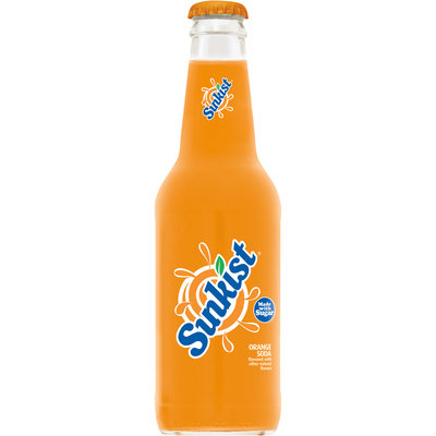 Sunkist Orange Soda Made with Real Sugar