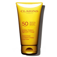 Clarins SPF 50+ Sunscreen For Face Wrinkle Control Cream